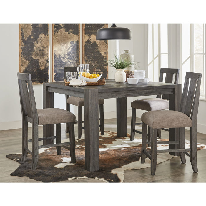 Modus Furniture Meadow Solid Wood Square Counter Table in Graphite 655450331671 3FT362 Image 1