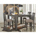 Modus Furniture Meadow Solid Wood Square Counter Table in Graphite 655450331671 3FT362 Image 1