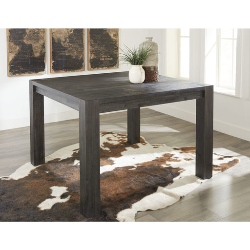 Modus Furniture Meadow Solid Wood Square Counter Table in Graphite 655450331671 3FT362 Main Image