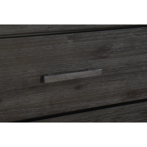 Modus Furniture Meadow Solid Wood Two Drawer Nightstand in Graphite 655450266416 3FT381 Image 4