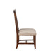Modus Meadow Solid Wood Upholstered Dining Chair in Brick Brown Image 5