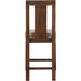 Modus Furniture Meadow Solid Wood Upholstered Kitchen Counter Stool in Brick Brown 655450146879 3F4170 Image 5