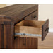 Modus Furniture Meadow Three Drawer Three Door Solid Wood Sideboard in Brick Brown 655450090868 3F4173 Image 4