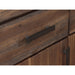 Modus Furniture Meadow Three Drawer Three Door Solid Wood Sideboard in Brick Brown 655450090868 3F4173 Image 6