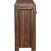 Modus Furniture Meadow Three Drawer Three Door Solid Wood Sideboard in Brick Brown 655450090868 3F4173 Image 9