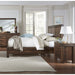 Modus Furniture Meadow Two Drawer Solid Wood Nightstand in Brick Brown 655450091650 3F4181 Image 2