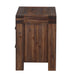 Modus Meadow Two Drawer Solid Wood Nightstand in Brick Brown Image 6
