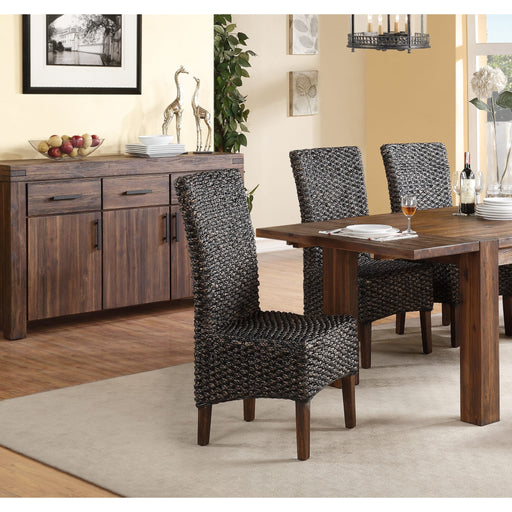 Modus Meadow Wicker Dining Chair in Brick Brown Image 1