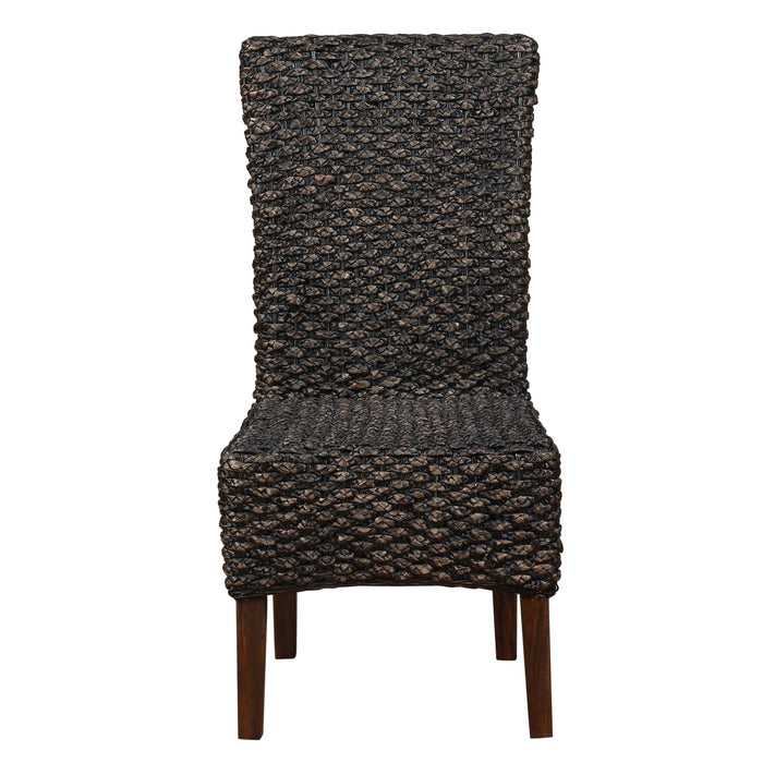 Modus Meadow Wicker Dining Chair in Brick Brown Image 4