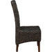 Modus Furniture Meadow Wicker Dining Chair in Brick Brown 655450090875 3F4166 Image 6