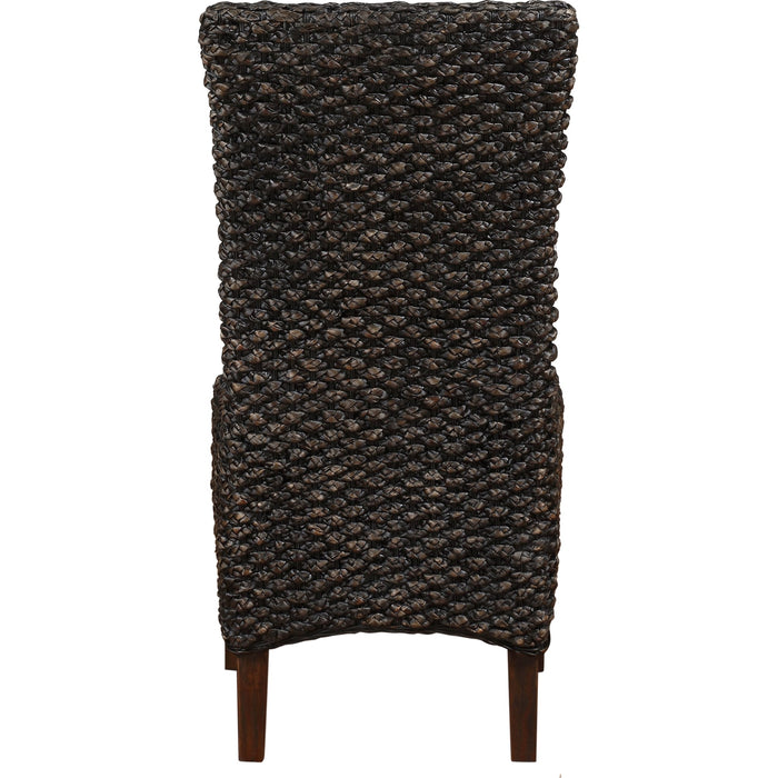 Modus Furniture Meadow Wicker Dining Chair in Brick Brown 655450090875 3F4166 Image 7