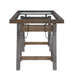 Modus Medici Adjustable Desk in Charcoal BrownImage 5