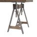 Modus Medici Adjustable Desk in Charcoal BrownImage 7