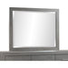 Modus Furniture Melbourne Beveled Glass Mirror in Mineral 655450373985 8DBX83 Image 3