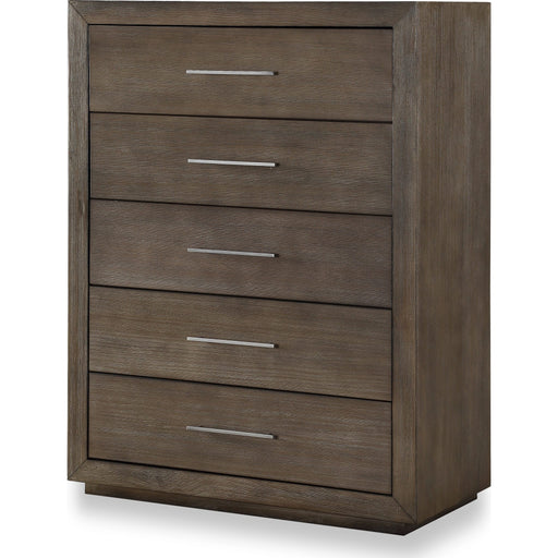 Modus Furniture Melbourne Five Drawer Chest in Dark Pine 655450259029 8D6484 Image 3