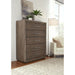Modus Melbourne Five Drawer Chest in Dark PineMain Image