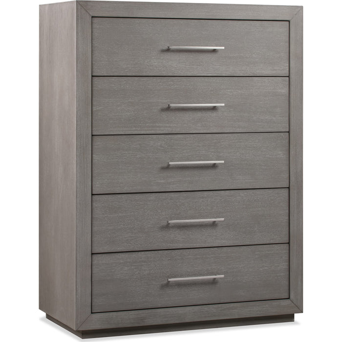 Modus Furniture Melbourne Five Drawer Chest in Mineral (2024) 655450432705 8DBX84A Image 4