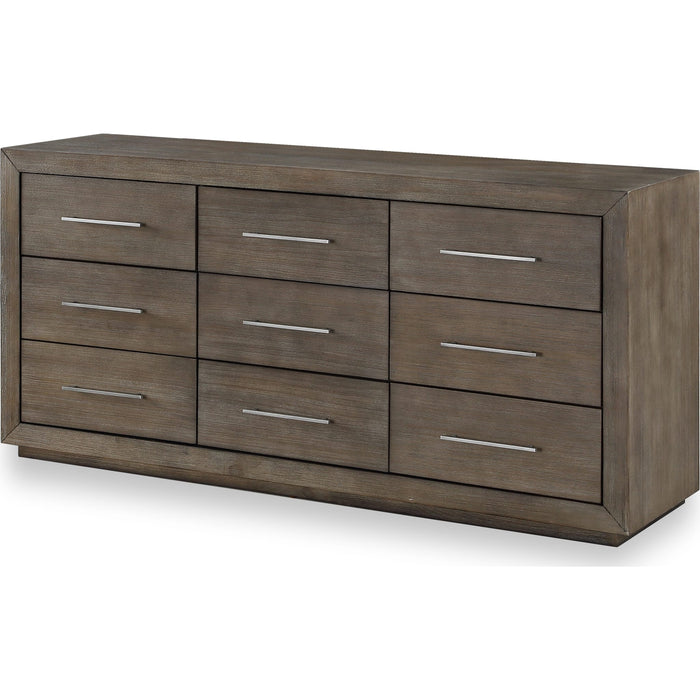Modus Furniture Melbourne Nine Drawer Dresser in Dark Pine (2024) 655450432675 8D6482A Image 5
