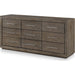 Modus Furniture Melbourne Nine Drawer Dresser in Dark Pine (2024) 655450432675 8D6482A Image 5