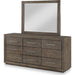 Modus Furniture Melbourne Nine Drawer Dresser in Dark Pine (2024) 655450432675 8D6482A Image 7