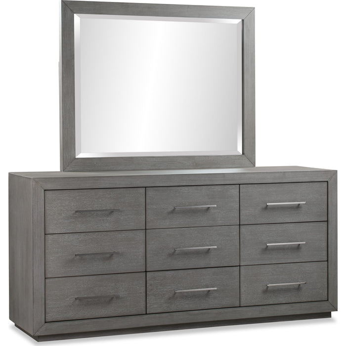 Modus Furniture Melbourne Nine Drawer Dresser in Mineral (2024) 655450432699 8DBX82A Image 6