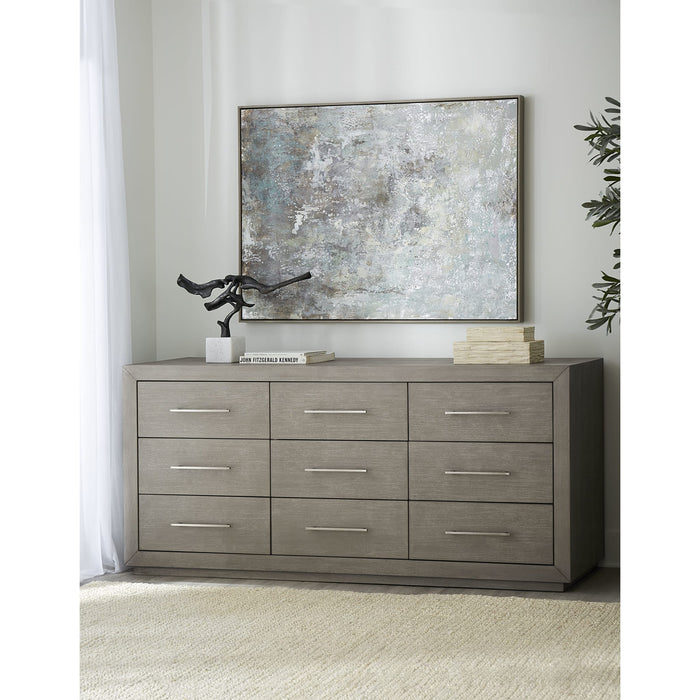 Modus Furniture Melbourne Nine Drawer Dresser in Mineral (2024) 655450432699 8DBX82A Main Image