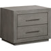 Modus Furniture Melbourne Two Drawer Nightstand with USB in Mineral 655450373961 8DBX81 Image 6