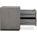 Modus Furniture Melbourne Two Drawer Nightstand with USB in Mineral 655450373961 8DBX81 Image 8