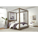 Modus Melbourne Wood Canopy Bed in Dark PineMain Image