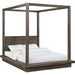 Modus Furniture Melbourne Wood Canopy Bed in Dark Pine  8D64F  Image 3