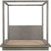 Modus Furniture Melbourne Wood Canopy Bed in Mineral  8DBXF  Image 4
