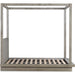 Modus Furniture Melbourne Wood Canopy Bed in Mineral  8DBXF  Image 5
