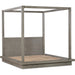 Modus Furniture Melbourne Wood Canopy Bed in Mineral  8DBXF  Image 6