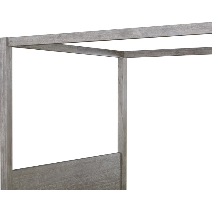 Modus Furniture Melbourne Wood Canopy Bed in Mineral  8DBXF  Image 7