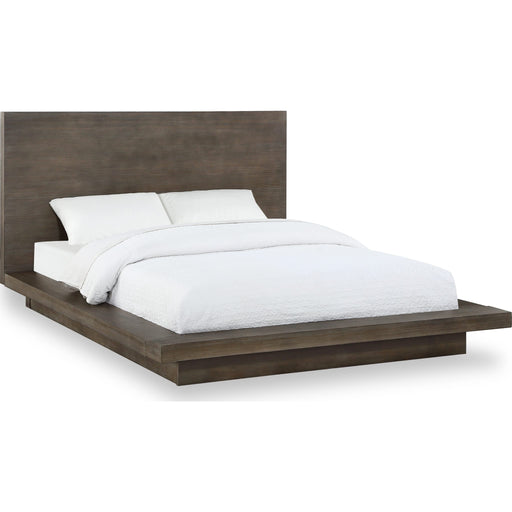 Modus Furniture Melbourne Wood Platform Bed in Dark Pine  8D64H  Image 2