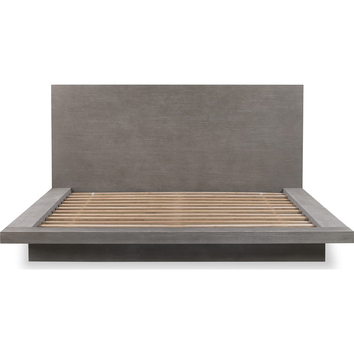 Modus Furniture Melbourne Wood Platform Bed in Mineral  8DBXH  Image 4