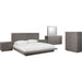 Modus Furniture Melbourne Wood Platform Bed in Mineral  8DBXH  Image 7