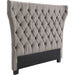 Modus Furniture Melina Tufted Upholstered Headboard in Dolphin Linen  3ZH3L BH53 Image 3