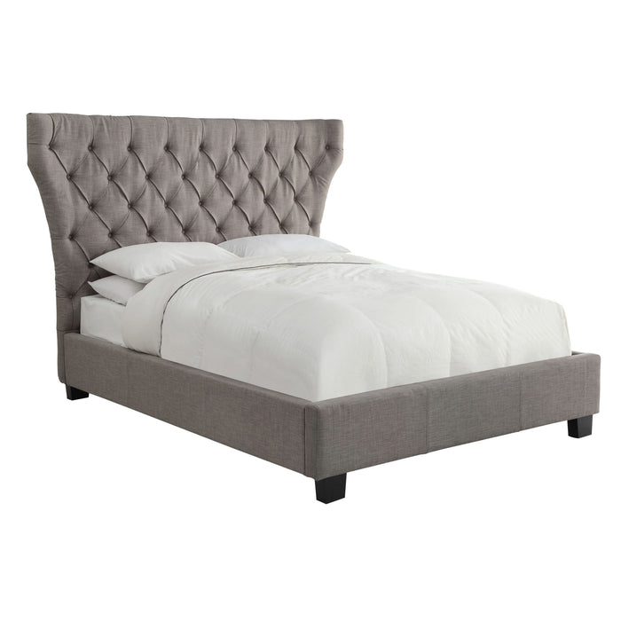 Modus Melina Upholstered Footboard Storage Bed in Dolphin LinenImage 5