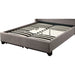 Modus Furniture Melina Upholstered Footboard Storage Bed in Dolphin Linen  3ZH3D 53 Image 9