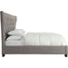 Modus Furniture Melina Upholstered Platform Bed in Dolphin Linen  3ZH3L 53 Image 6
