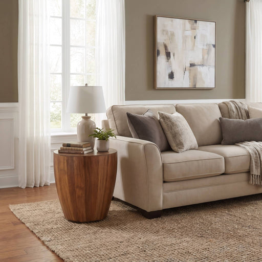 Modus Furniture Milo End Table in Barrel 655450572319 Z56T22 Main Image