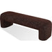Modus Furniture Mocoa Fully Upholstered Bench in Mongoose Chenille 655450484438 UVYT91 Image 1