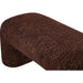 Modus Furniture Mocoa Fully Upholstered Bench in Mongoose Chenille 655450484438 UVYT91 Image 3