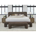 Modus Furniture Mocoa Fully Upholstered Platform Bed in Mongoose Chenille  UVYTR  Image 1