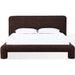 Modus Furniture Mocoa Fully Upholstered Platform Bed in Mongoose Chenille  UVYTR  Image 3