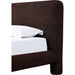 Modus Furniture Mocoa Fully Upholstered Platform Bed in Mongoose Chenille  UVYTR  Image 5