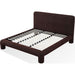 Modus Furniture Mocoa Fully Upholstered Platform Bed in Mongoose Chenille  UVYTR  Image 6