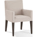 Modus Furniture Modesto Upholstered Arm Chair in Abalone Linen and French Roast 655450331282 FPBL64B Image 3