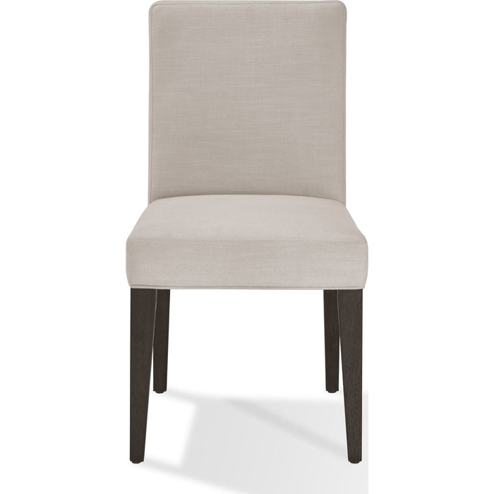 Modus Furniture Modesto Upholstered Side Chair in Abalone Linen and French Roast 655450331268 FPBL63B Image 4
